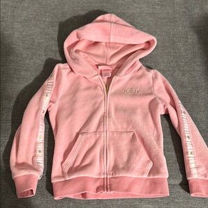 Juicy Couture Pink Kids Hoodie TOP ONLY